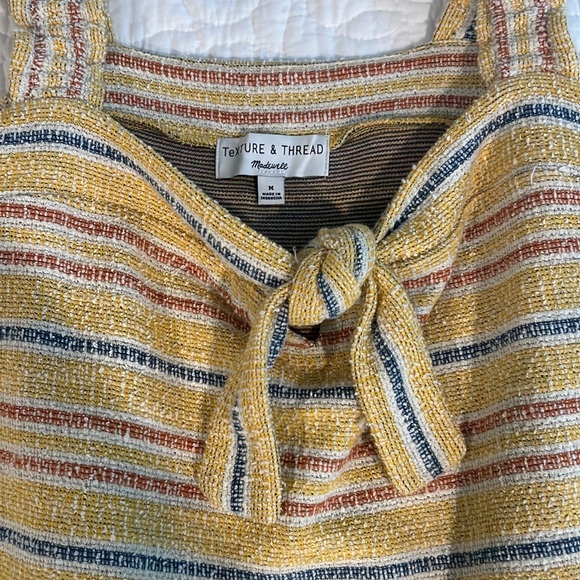 Madewell Texture & Thread textured striped tank - Picture 3 of 3
